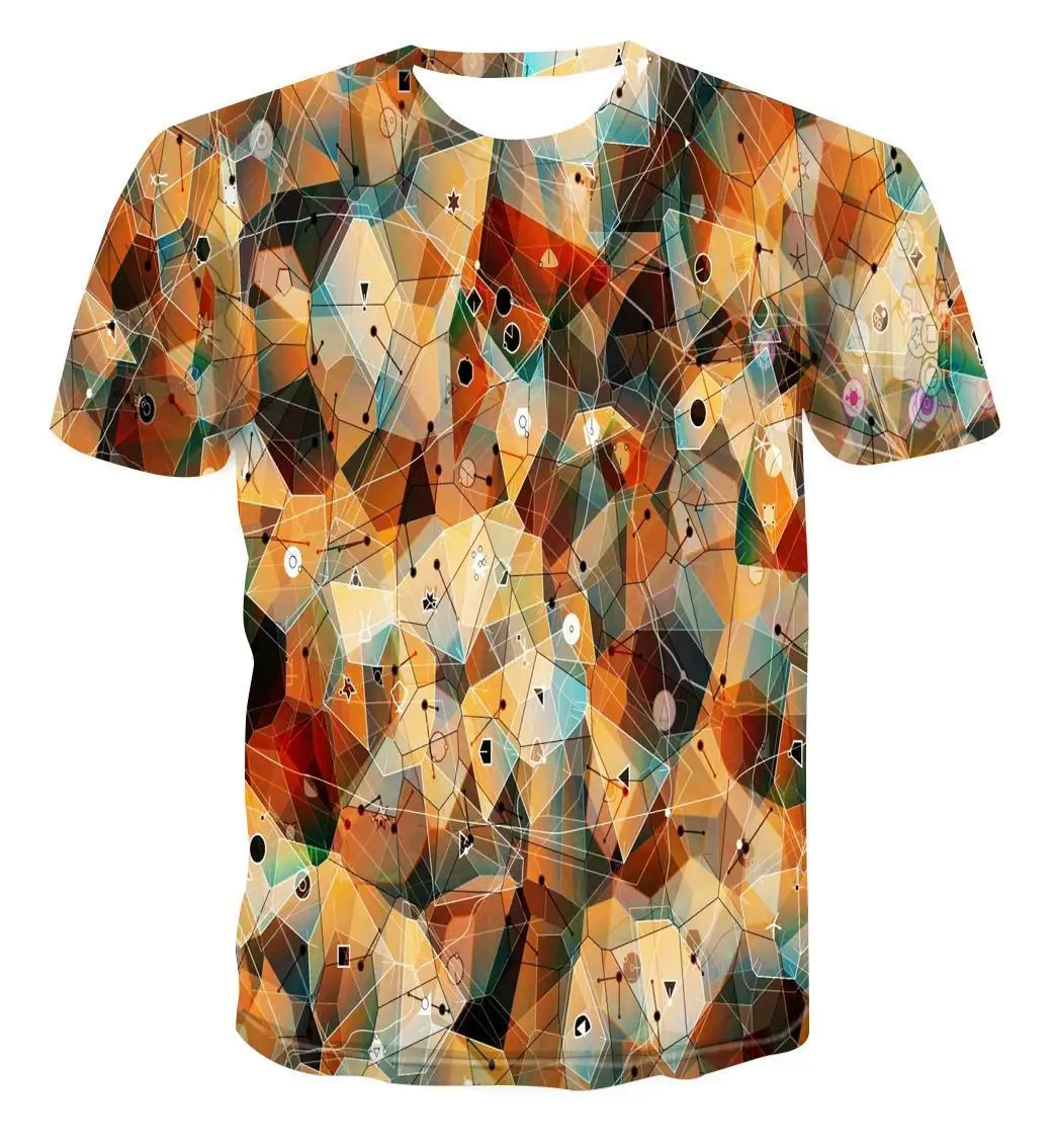 New 3D Casual Abstract Pattern Men's T-shirt Summer Fashion Interesting Print T-shirt Hip Hop Round Neck Trending t-shirts Tops
New 3D Casual Abstract Pattern Men's T-shirt Summer Fashion Interesting Print T-shirt Hip Hop Round Neck Trending t-shirts Tops