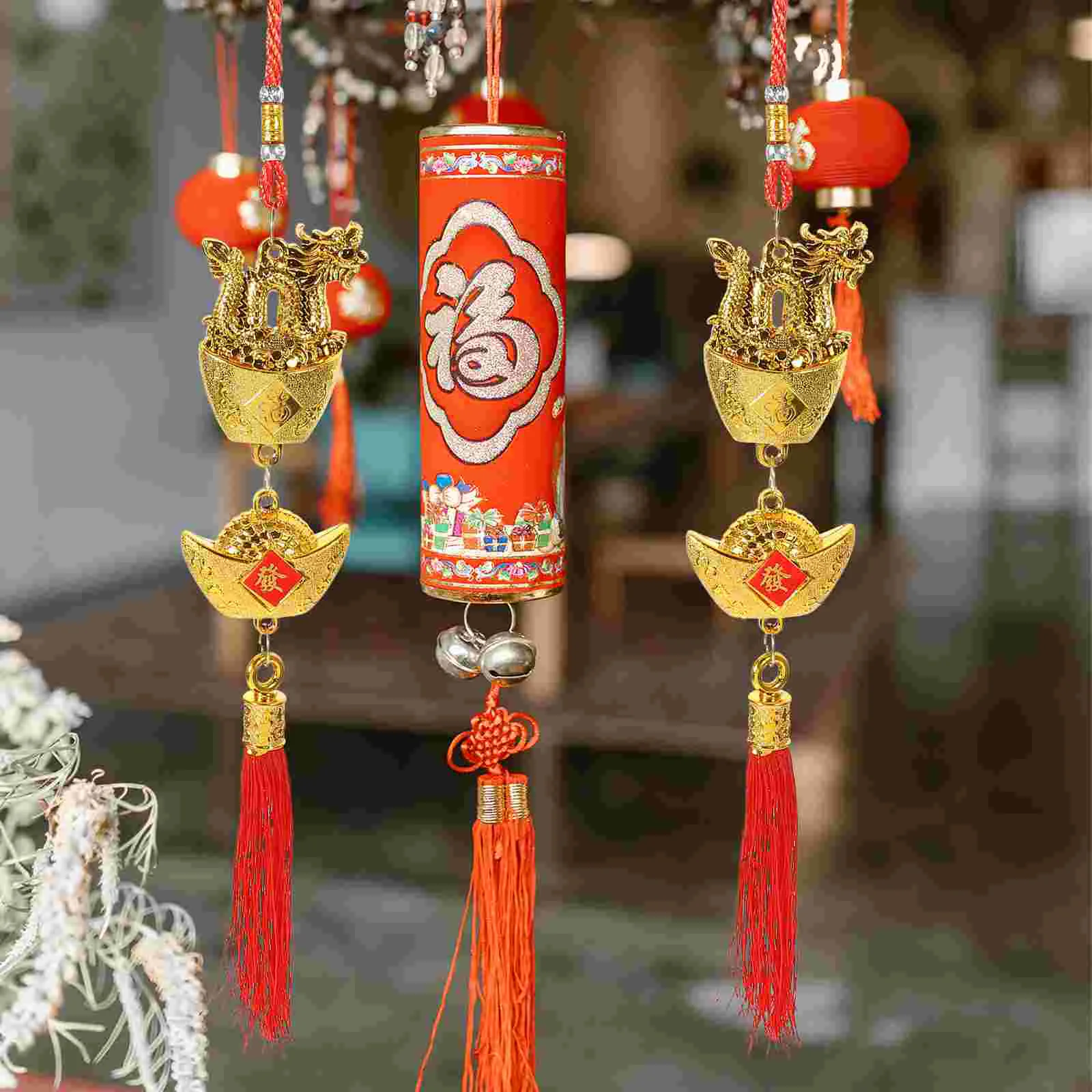 10 Pcs Car Decor Spring Festive Decorations Chinese Style Ornament New Year Knot Pendant Festival Supplies
10 Pcs Car Decor Spring Festive Decorations Chinese Style Ornament New Year Knot Pendant Festival Supplies