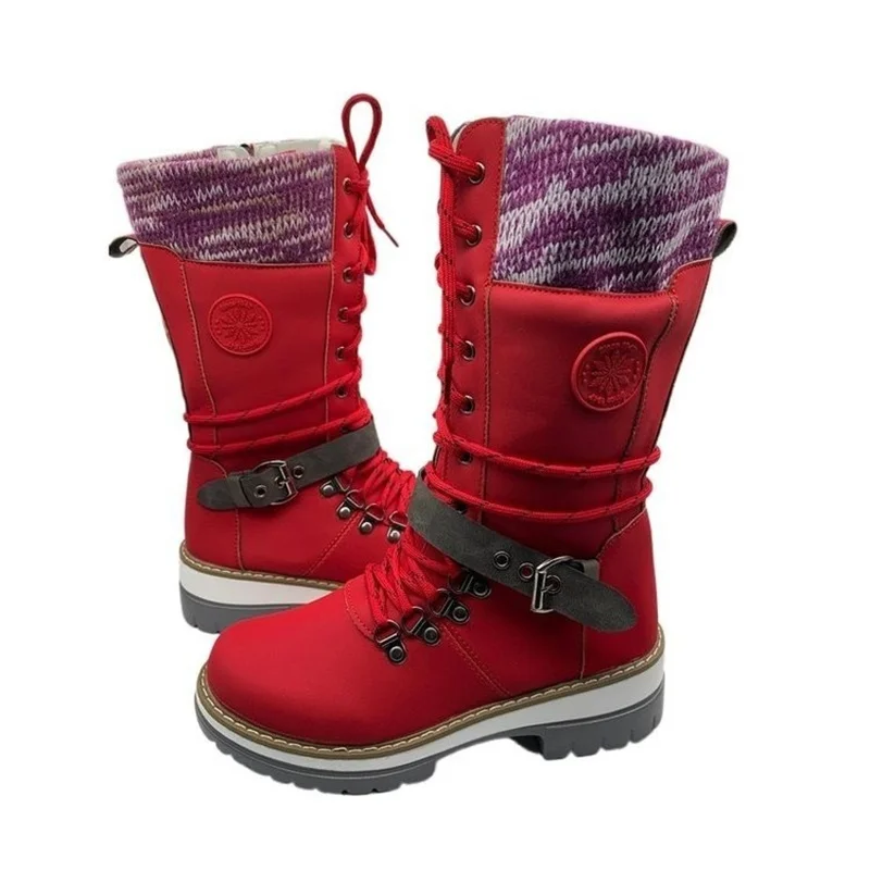 2023 Women's Boots New Winter Round Toe Boots European and American High Quality Women' Front Lace-up Rider Boots Mid-tube Boots
2023 Women's Boots New Winter Round Toe Boots European and American High Quality Women' Front Lace-up Rider Boots Mid-tube Boots