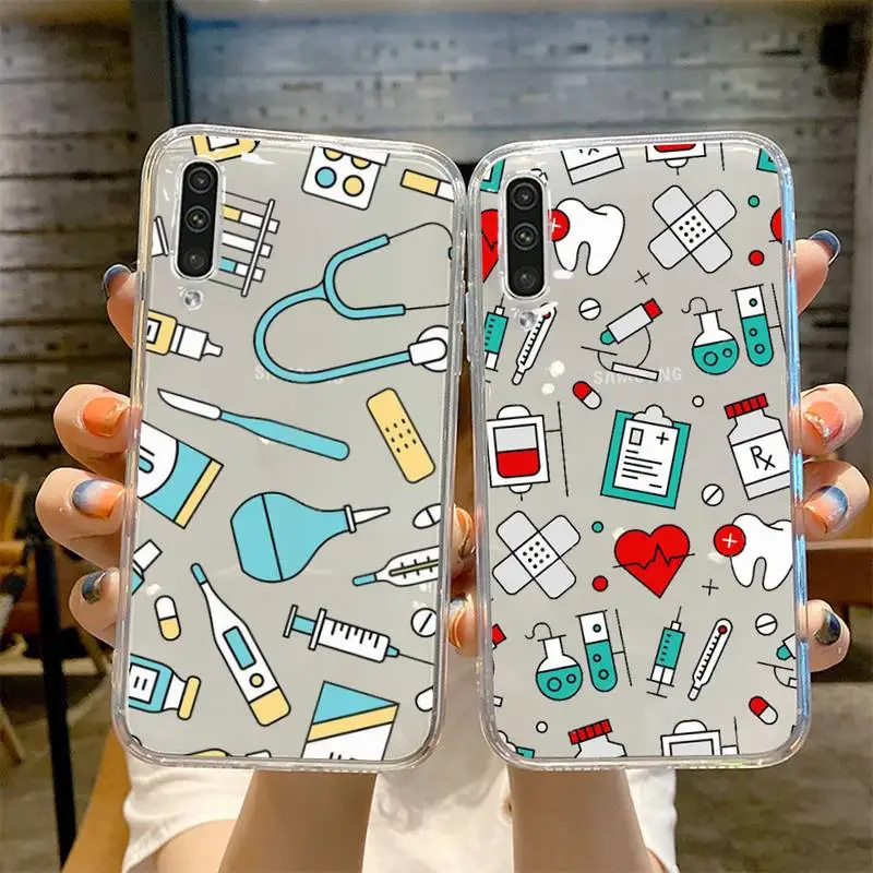 Doctor Nurse Medical Medicine Phone Case Transparent For Samsung Galaxy A S 22 52 20 21 71 10 51 50 12 40 fe ultra plus
Doctor Nurse Medical Medicine Phone Case Transparent For Samsung Galaxy A S 22 52 20 21 71 10 51 50 12 40 fe ultra plus