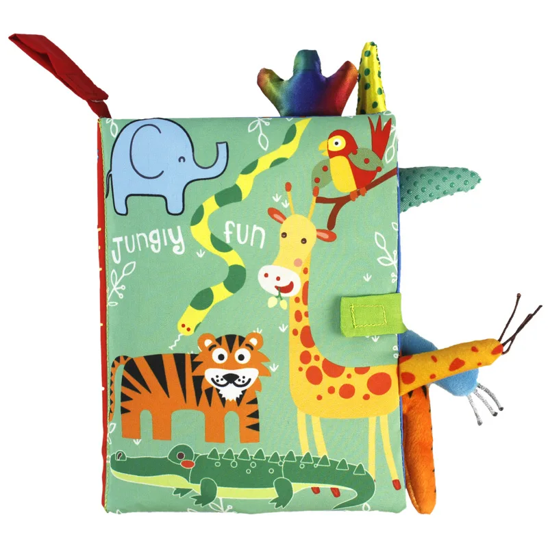 Newborn Baby Early Learning Toys Animals Tail Cloth Book Parent-child Interactive Sound Paper Puzzle Cloth Book Rattle 0-36M
Newborn Baby Early Learning Toys Animals Tail Cloth Book Parent-child Interactive Sound Paper Puzzle Cloth Book Rattle 0-36M