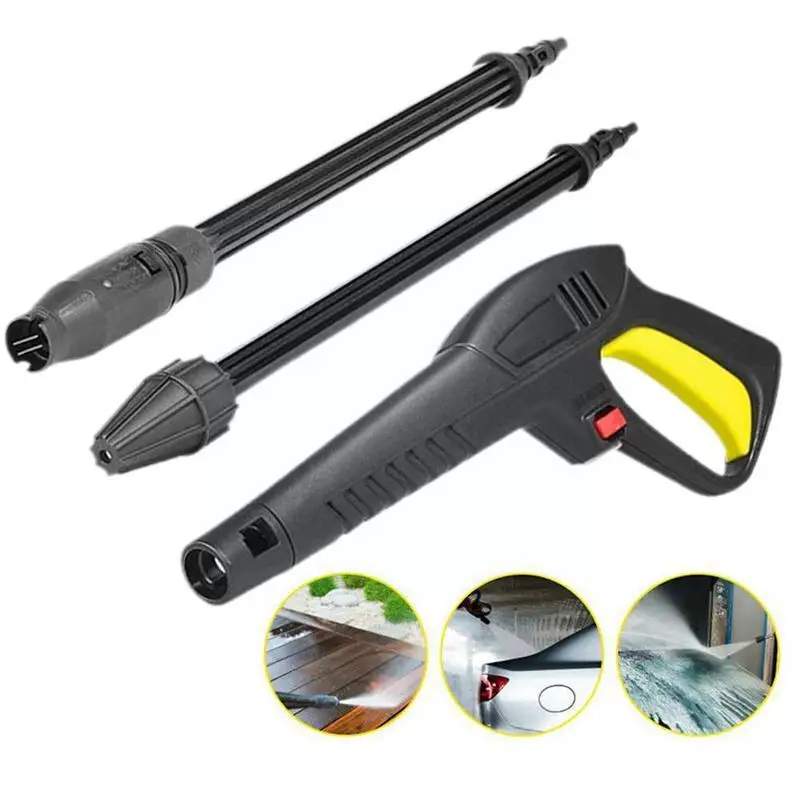 High Pressure Water Jet Gun Spray Gun Lance Nozzle Wand Car Garden Hose For Wash Car Black Color V4i2
High Pressure Water Jet Gun Spray Gun Lance Nozzle Wand Car Garden Hose For Wash Car Black Color V4i2