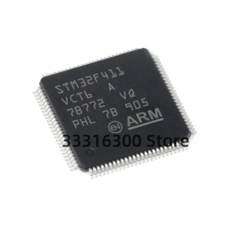 3 шт., микроконтроллер STM32F411VCT6 QFP100 
3 шт., микроконтроллер STM32F411VCT6 QFP100