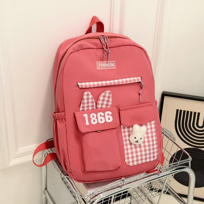Schoolgirl backpack Korean version backpack vitality girl Japanese school bag large capacity rain proof backpack
Schoolgirl backpack Korean version backpack vitality girl Japanese school bag large capacity rain proof backpack
