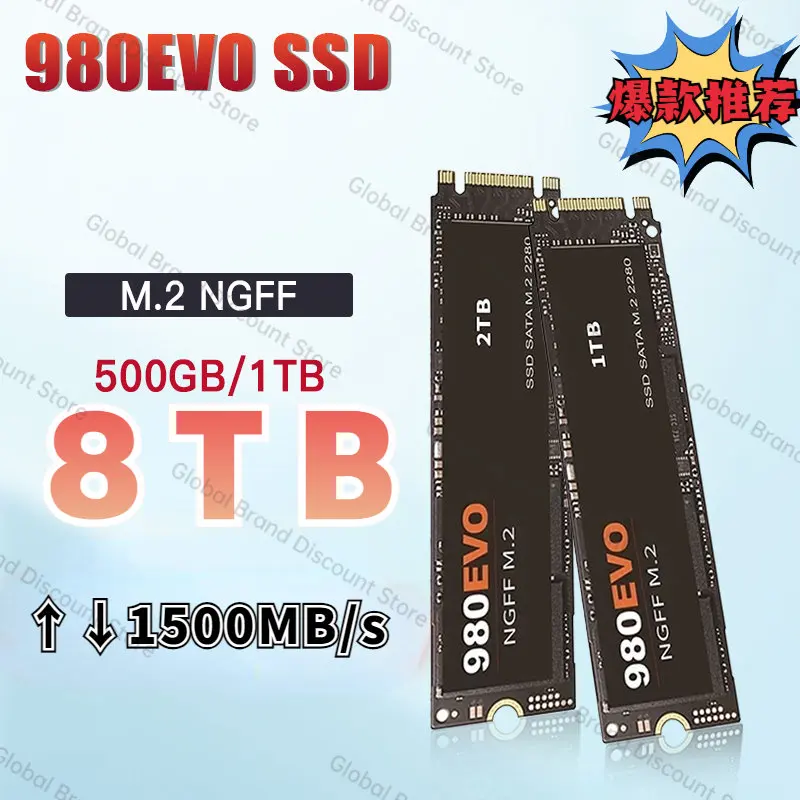 Original 1TB SSD M2 NGFF 500GB Internal Solid State Drive Disk 4tb ssd nvme m2 2TB Hard Disk 980 EVO for Laptop Desktop Mac ps5
Original 1TB SSD M2 NGFF 500GB Internal Solid State Drive Disk 4tb ssd nvme m2 2TB Hard Disk 980 EVO for Laptop Desktop Mac ps5