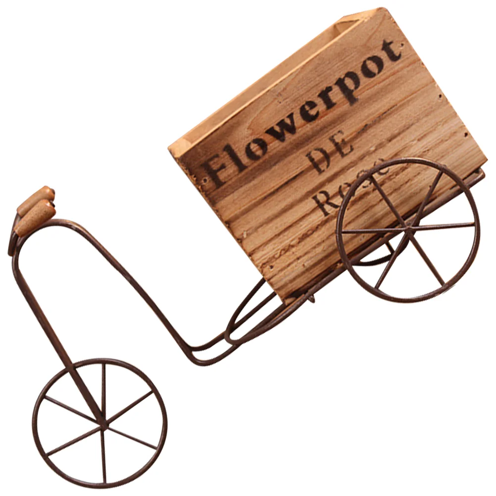 Desktop Storage Flowerpot House Decorations Home Bike Planter Holder Trolley Rack Display Iron Tricycle Standing flowerbed
Desktop Storage Flowerpot House Decorations Home Bike Planter Holder Trolley Rack Display Iron Tricycle Standing flowerbed