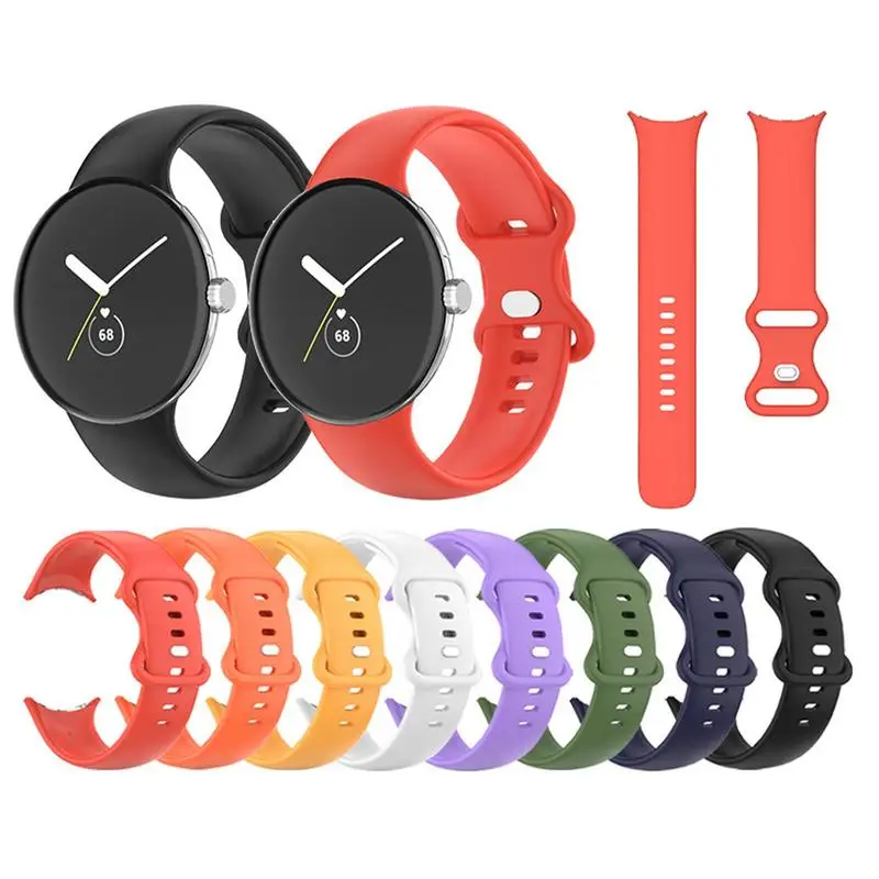 Silicone Strap Watch Band Smartwatch Sports Watchband Bracelet Watch Active Watchband Bracelet Strap Replacement Watchband
Silicone Strap Watch Band Smartwatch Sports Watchband Bracelet Watch Active Watchband Bracelet Strap Replacement Watchband