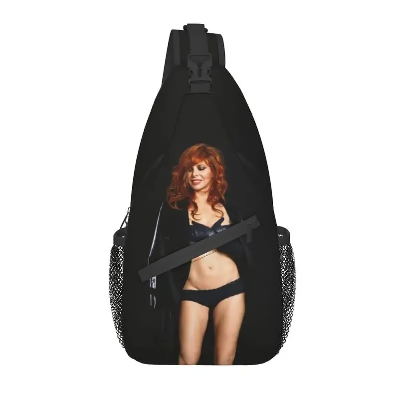 Sexy Mylene Farmer Sling Crossbody Chest Bag Men Cool French Singer Shoulder Backpack for Traveling
Sexy Mylene Farmer Sling Crossbody Chest Bag Men Cool French Singer Shoulder Backpack for Traveling