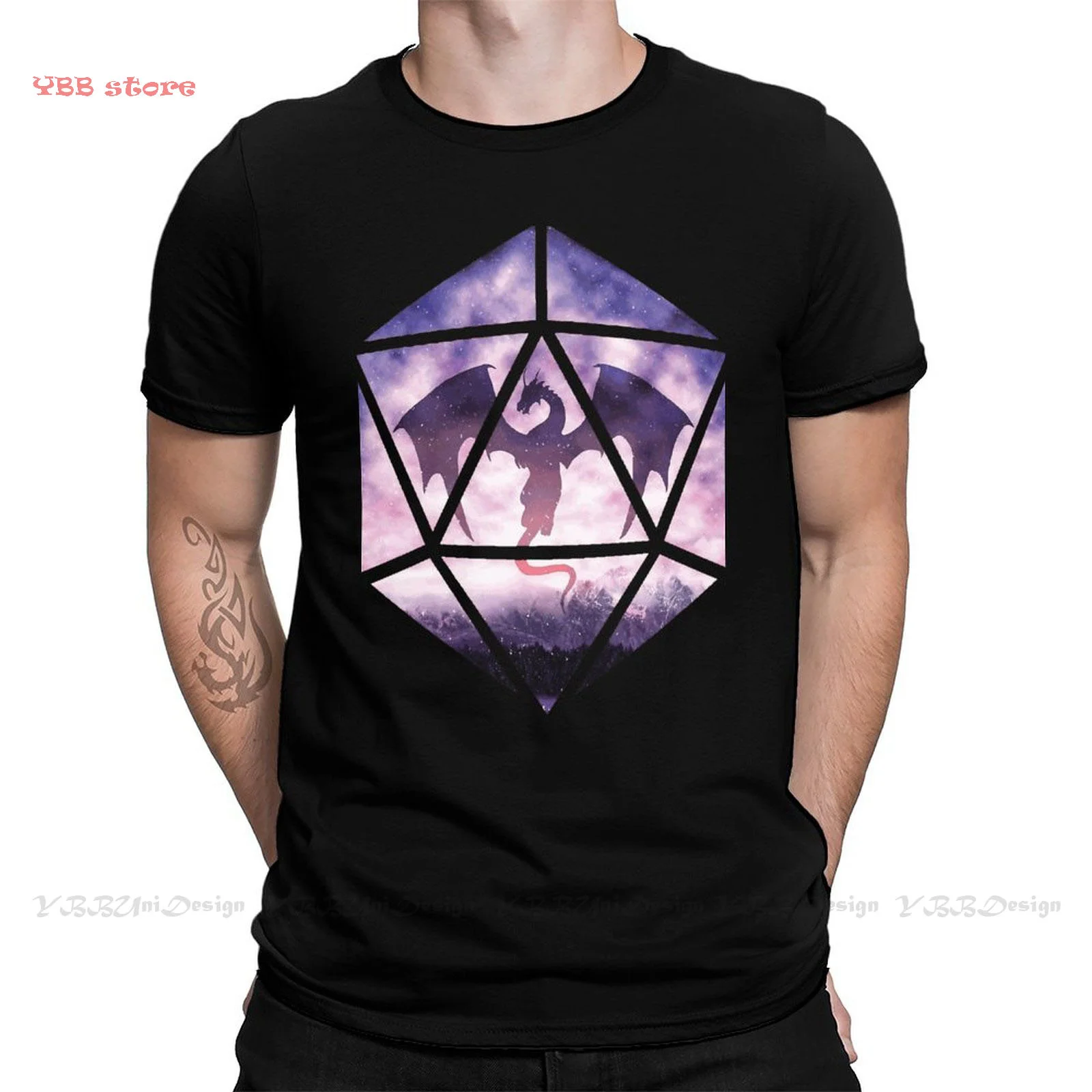 Dungeon Master Shirt 2021 New Arrival T-Shirt Purple Sky Dragon D20 Unique Design Crewneck Cotton for Men Plus Size Tees Gift
Dungeon Master Shirt 2021 New Arrival T-Shirt Purple Sky Dragon D20 Unique Design Crewneck Cotton for Men Plus Size Tees Gift