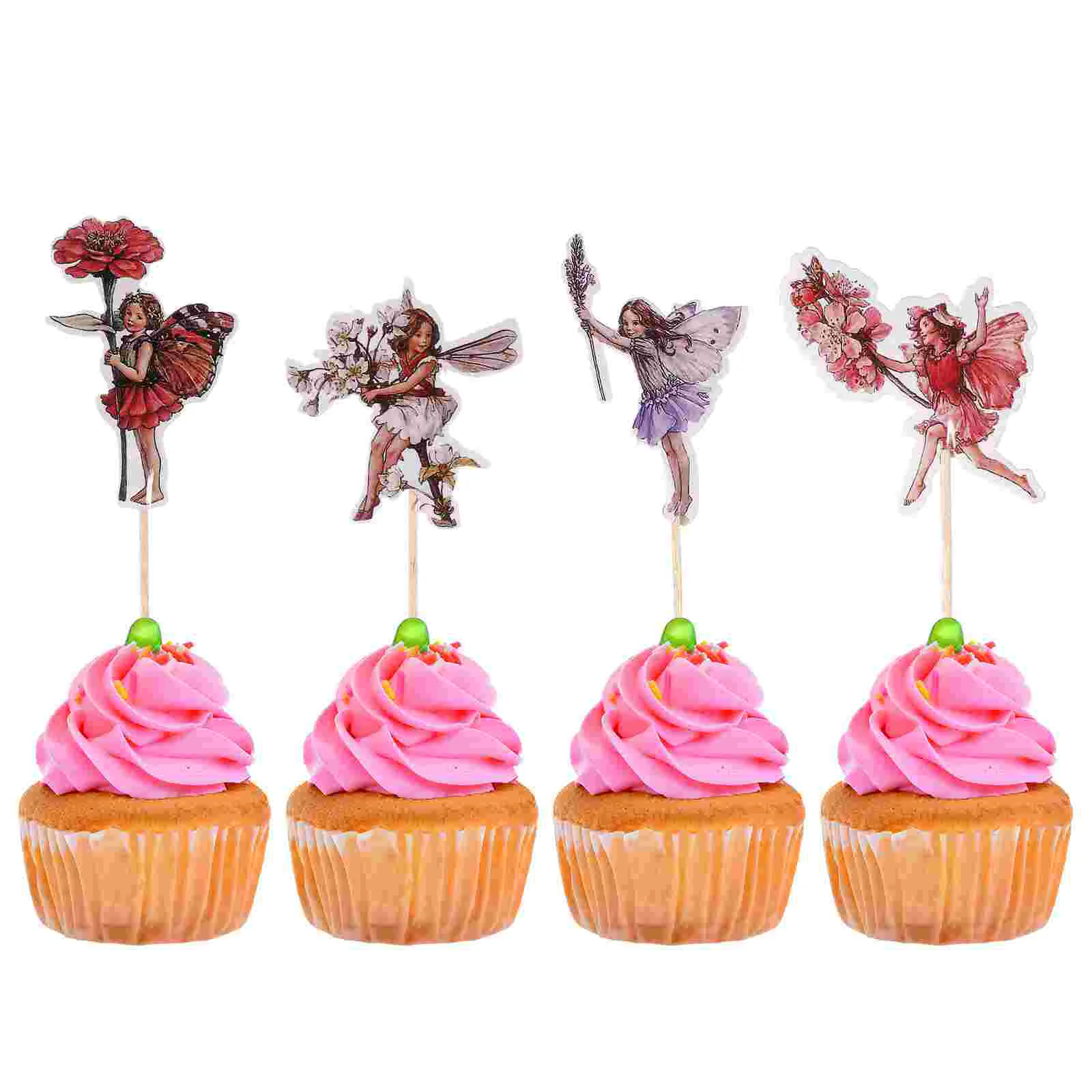 Fairy Cupcake Topper Decorations Cake Party Birthday Flower Toppers Girlstoothpicks Picks Supplies Shower Wedding Baby Ornament
Fairy Cupcake Topper Decorations Cake Party Birthday Flower Toppers Girlstoothpicks Picks Supplies Shower Wedding Baby Ornament