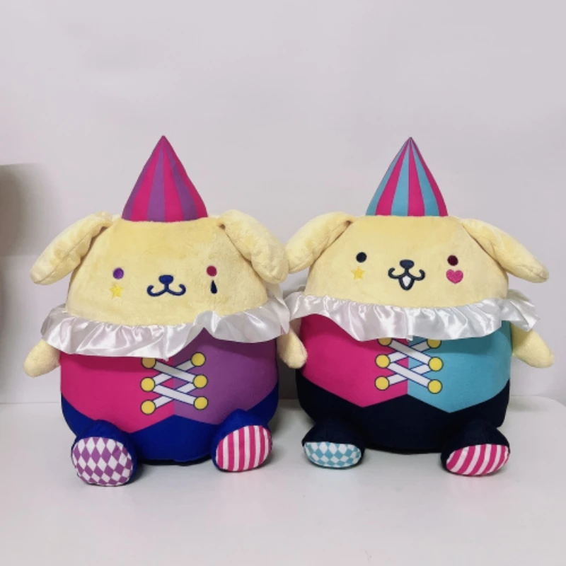 Милая плюшевая кукла Sanrio помпон пурин, клоун, кавайная пушистая мягкая Набивная игрушка, диван-подушка, украшение для комнаты, домашний деко...
Милая плюшевая кукла Sanrio помпон пурин, клоун, кавайная пушистая мягкая Набивная игрушка, диван-подушка, украшение для комнаты, домашний деко...