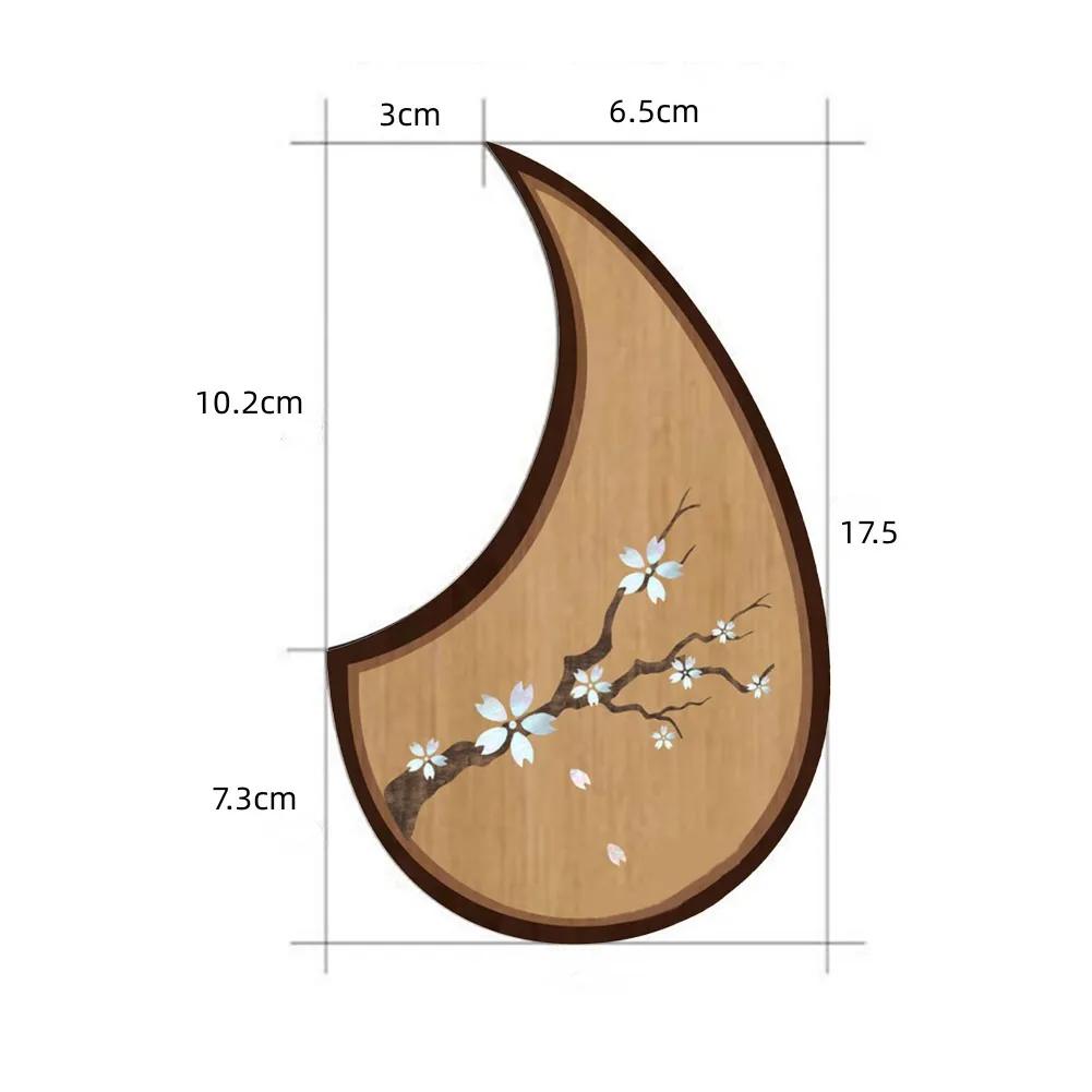 Guitar Parts Pickguard Sticker Easy To Remove Eye-catching For Guitar PVC Soundhole Accessories Easy To Install
Guitar Parts Pickguard Sticker Easy To Remove Eye-catching For Guitar PVC Soundhole Accessories Easy To Install