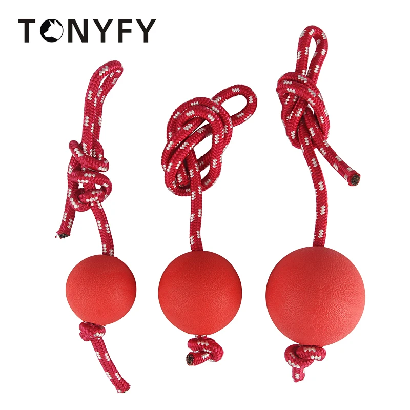 Dog Ball Rubber Pet Dog Toy Indestructible Chew Toys Ball with String Interactive Toys for Large Dog Puppy Bouncy Rubber Ball
Dog Ball Rubber Pet Dog Toy Indestructible Chew Toys Ball with String Interactive Toys for Large Dog Puppy Bouncy Rubber Ball