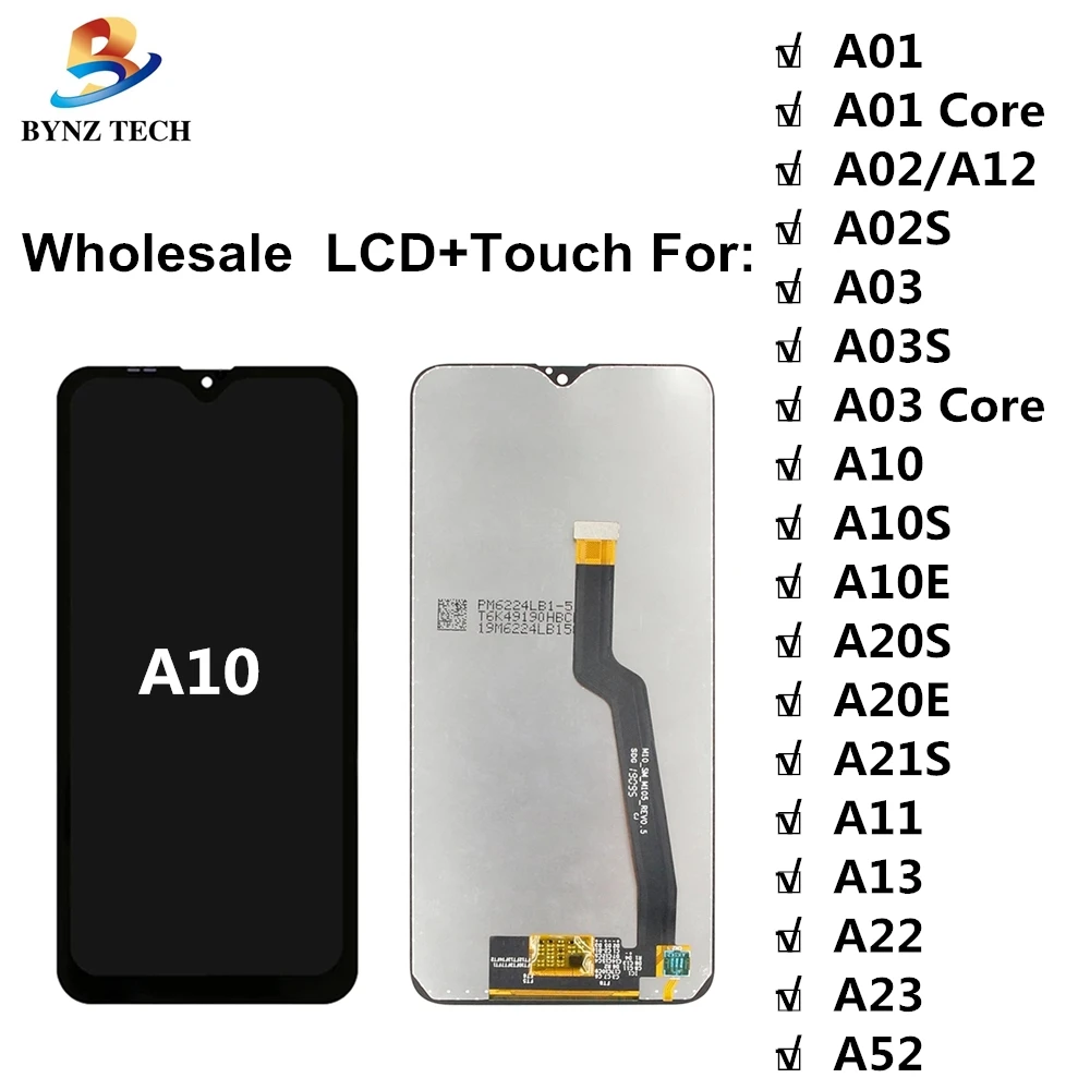 6.2" Original AMOLED For Samsung galaxy A10s lcd Digitizer A107/DS A107F A107FD A107M Display Touch Screen Digitizer Assembly
6.2" Original AMOLED For Samsung galaxy A10s lcd Digitizer A107/DS A107F A107FD A107M Display Touch Screen Digitizer Assembly
