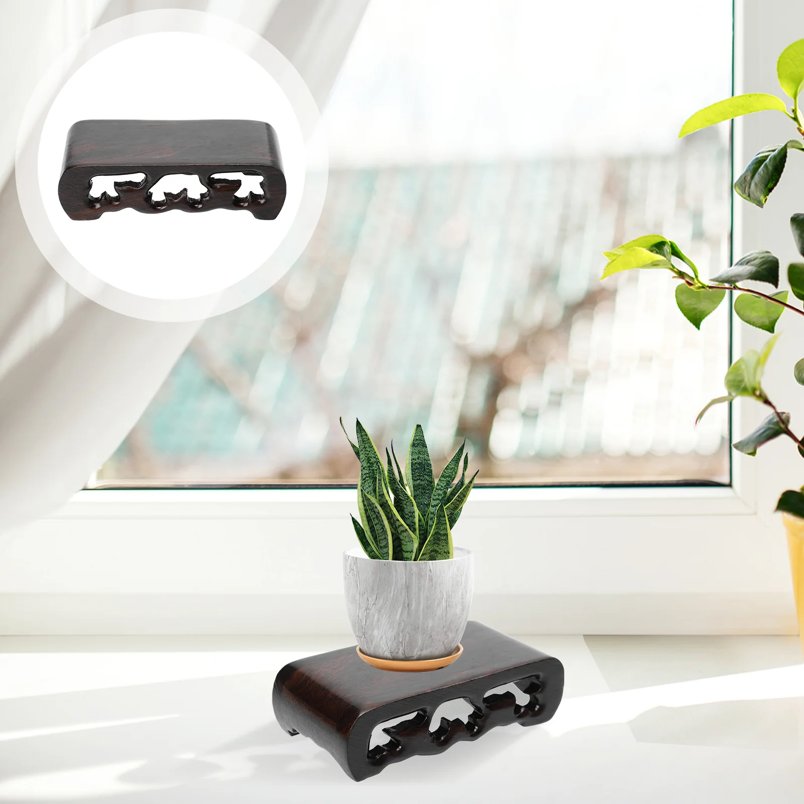 Rectangular Planter Bonsai Table Lamp Base Fish Bowl Stand Vintage Flower Vase Flowerpot Wood Base Stone Root Carving Base
Rectangular Planter Bonsai Table Lamp Base Fish Bowl Stand Vintage Flower Vase Flowerpot Wood Base Stone Root Carving Base