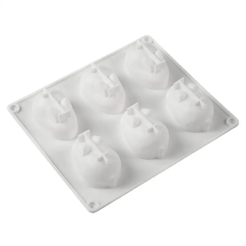 Форма для конфет в виде кролика, 6 ячеек
Форма для конфет в виде кролика, 6 ячеек