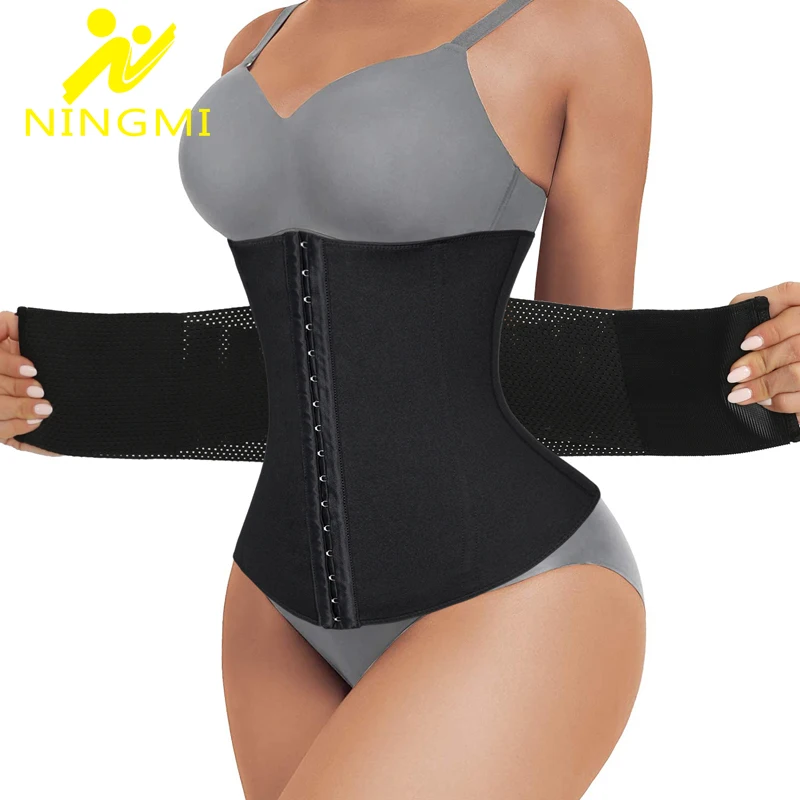 NINGMI Waist Trainer Corset for Weight Loss Women Sports Belts Body Shaper Tummy Waist Cincher Slimming Shapers Belt Shapewear
NINGMI Waist Trainer Corset for Weight Loss Women Sports Belts Body Shaper Tummy Waist Cincher Slimming Shapers Belt Shapewear
