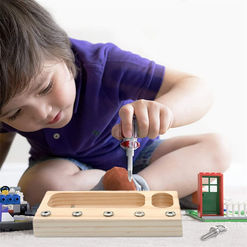Montessori Practical Life Material Fine Motor Skills Toys Montessori Busy Board Educational Toys For Children 3 Years Old D74W
Montessori Practical Life Material Fine Motor Skills Toys Montessori Busy Board Educational Toys For Children 3 Years Old D74W