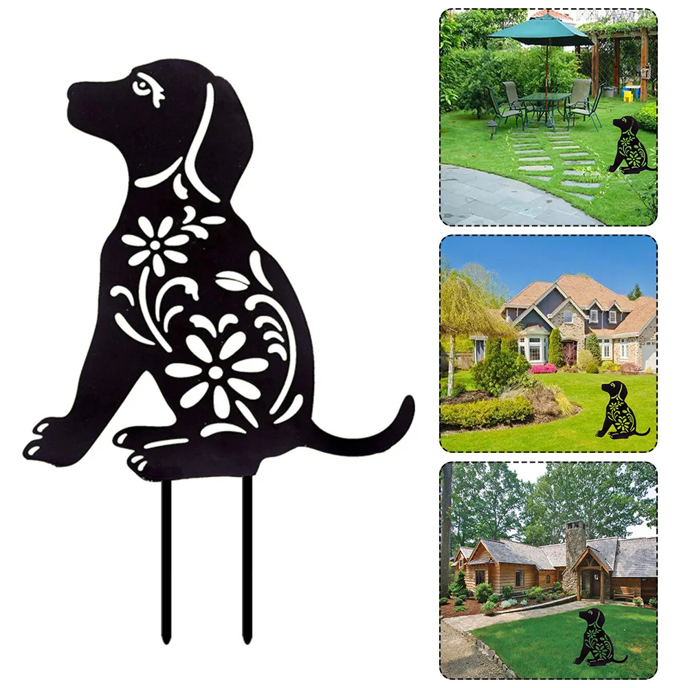 Garden Dog Garden Stakes Animal Silhouette Dog Silhouette Stake Yards Garden Stake Outdoor Yard Decor Puppy Dog
Garden Dog Garden Stakes Animal Silhouette Dog Silhouette Stake Yards Garden Stake Outdoor Yard Decor Puppy Dog
