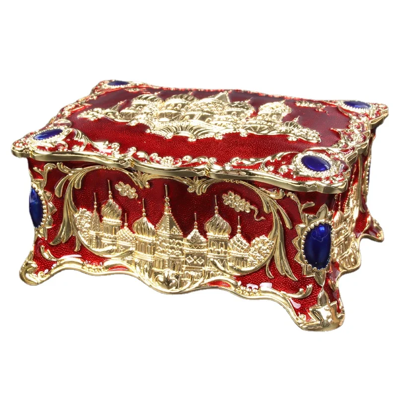 Creative Metal Jewelry Box Storage Organizer Case Vintage Luxury Multi Layer Jewelry Storage Box Earrings Display Birthday Gift
Creative Metal Jewelry Box Storage Organizer Case Vintage Luxury Multi Layer Jewelry Storage Box Earrings Display Birthday Gift