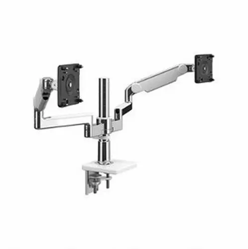 Humanscale M/Flex M2.1, двойной монитор, кронштейн, Настольный зажим, алюминиевый с белой отделкой
Humanscale M/Flex M2.1, двойной монитор, кронштейн, Настольный зажим, алюминиевый с белой отделкой