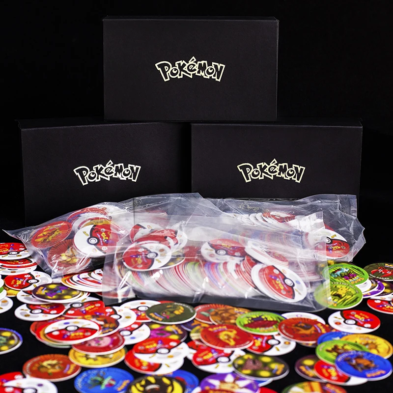 

Pokemon Tazos 160 Strokes Taps Letters Album Tasos Pokémon Pogs Collection Game Card Cheetos Chips 1st Edition Box Pikachu Gifts