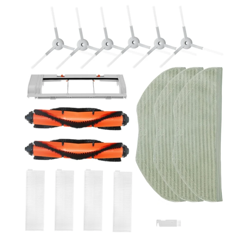 Запасные части для робота-пылесоса Xiaomi Mijia G1 MJSTG1 SKV4136GL, основная боковая щетка, фильтр НЕРА, насадка на швабру
Запасные части для робота-пылесоса Xiaomi Mijia G1 MJSTG1 SKV4136GL, основная боковая щетка, фильтр НЕРА, насадка на швабру