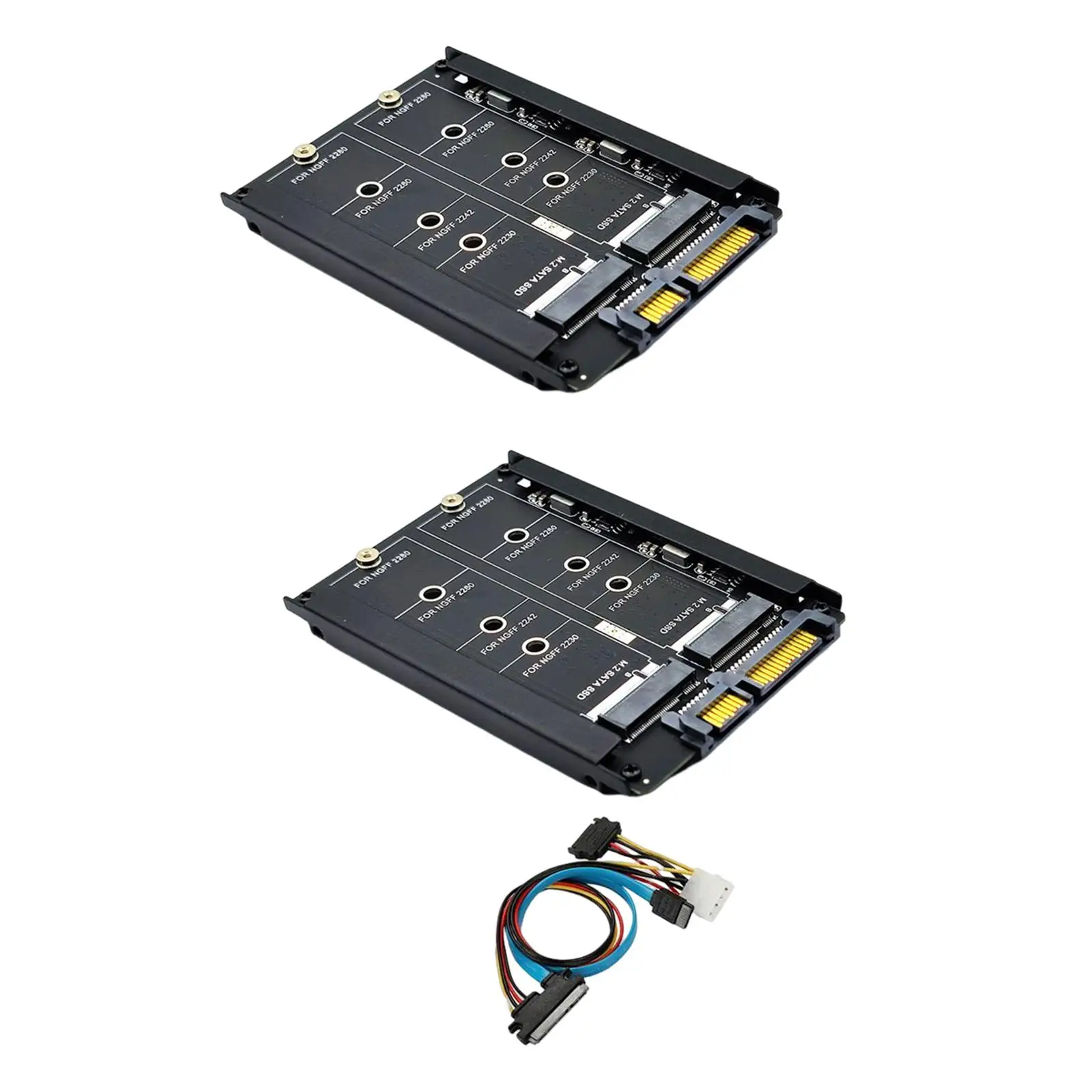M.2 to 22 Pin Adapter Card Computer Ceramic Filter Capacitors Dual Slot Accessories Converter for 2230 2242 2260 2280 Card
M.2 to 22 Pin Adapter Card Computer Ceramic Filter Capacitors Dual Slot Accessories Converter for 2230 2242 2260 2280 Card