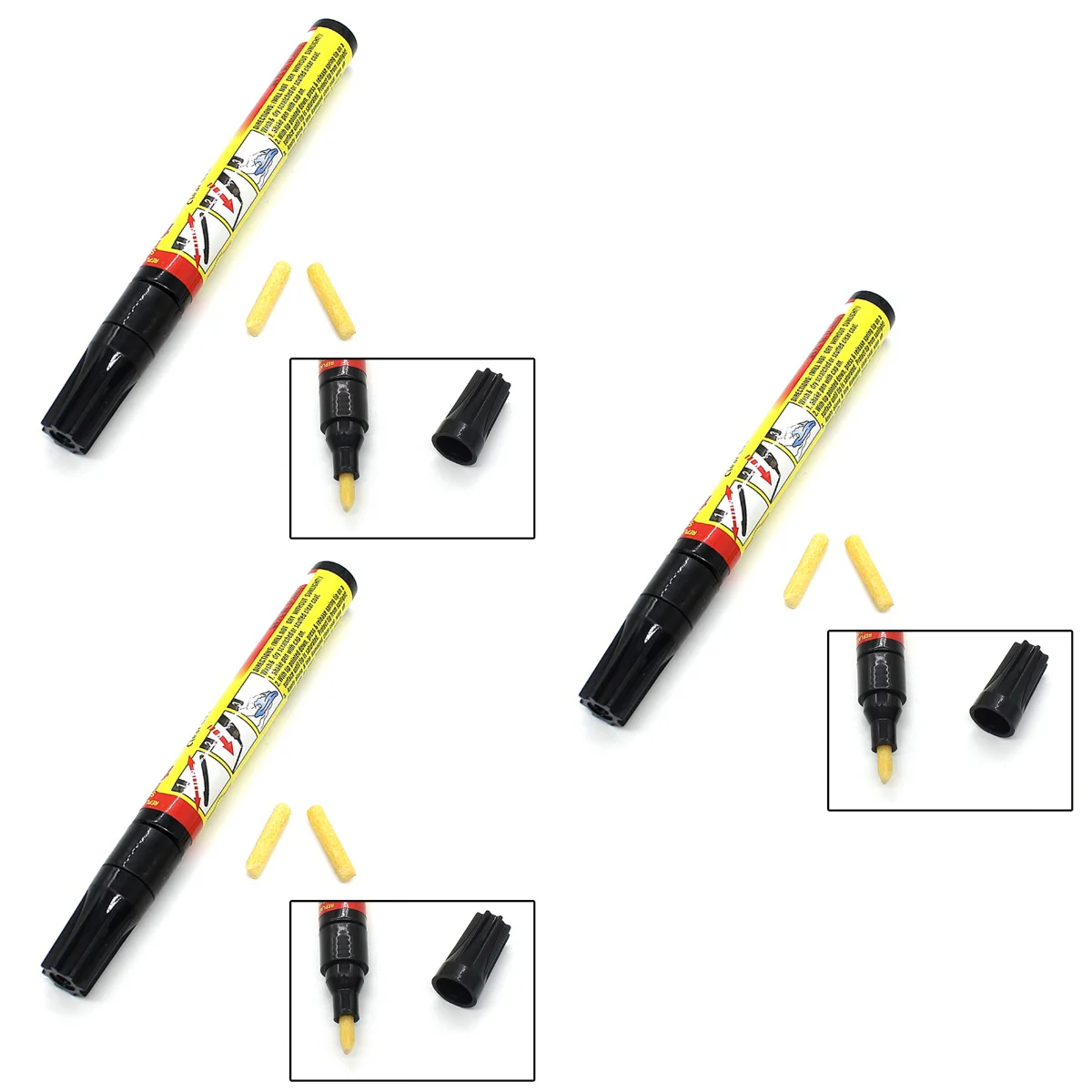 3pcs Car Auto Motorcycle Scratch Repair Touch Up Paint Pen (Transparent) 
3pcs Car Auto Motorcycle Scratch Repair Touch Up Paint Pen (Transparent)