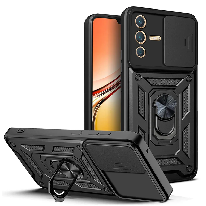 For VIVO V23E 5G Case Rugged Armor Magnetic Car Ring Cases For VIVO V23E 4G V23 V23 E VIVO V 23 VIVOV23E Stand Holder Back Cover
For VIVO V23E 5G Case Rugged Armor Magnetic Car Ring Cases For VIVO V23E 4G V23 V23 E VIVO V 23 VIVOV23E Stand Holder Back Cover