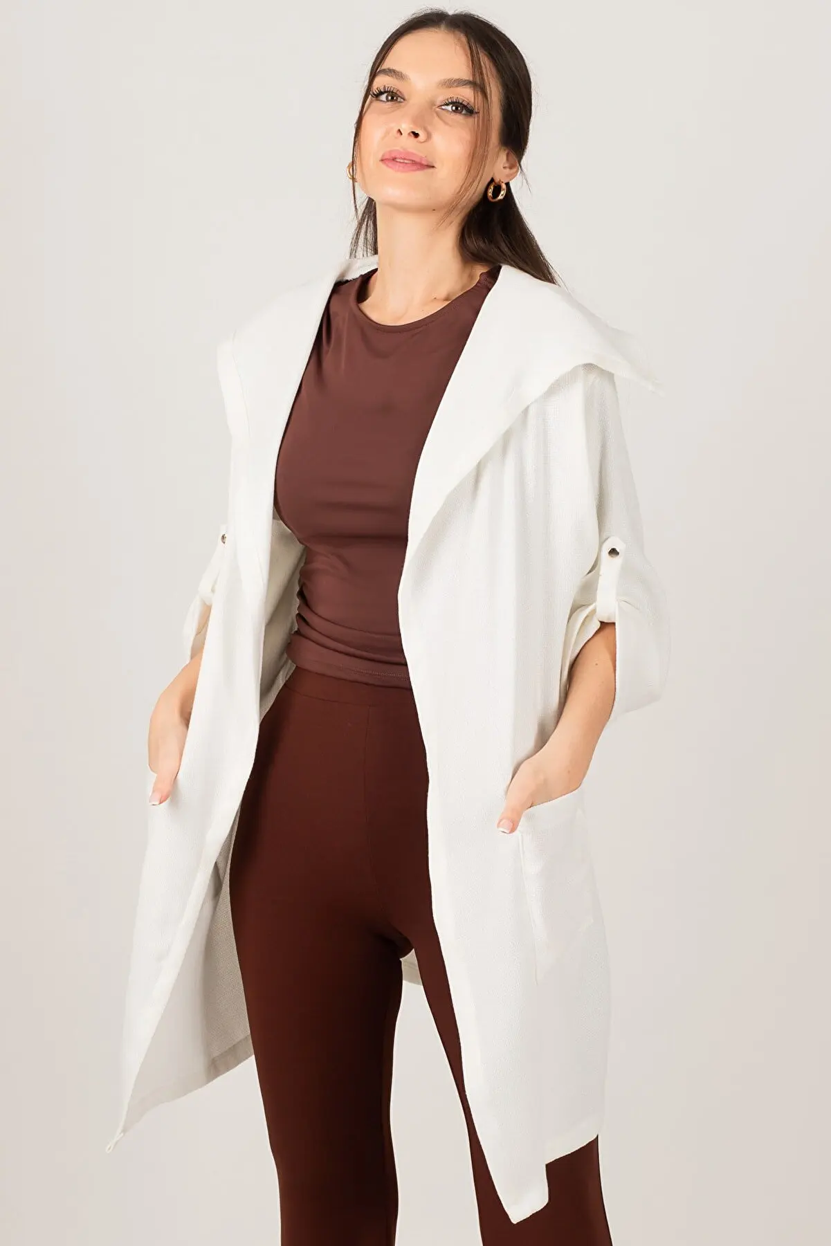 Women's White Pockets Jacket Top Trend and Fashion Sun Protection for Women Blazers and Jackets Clothing 226159658
Women's White Pockets Jacket Top Trend and Fashion Sun Protection for Women Blazers and Jackets Clothing 226159658