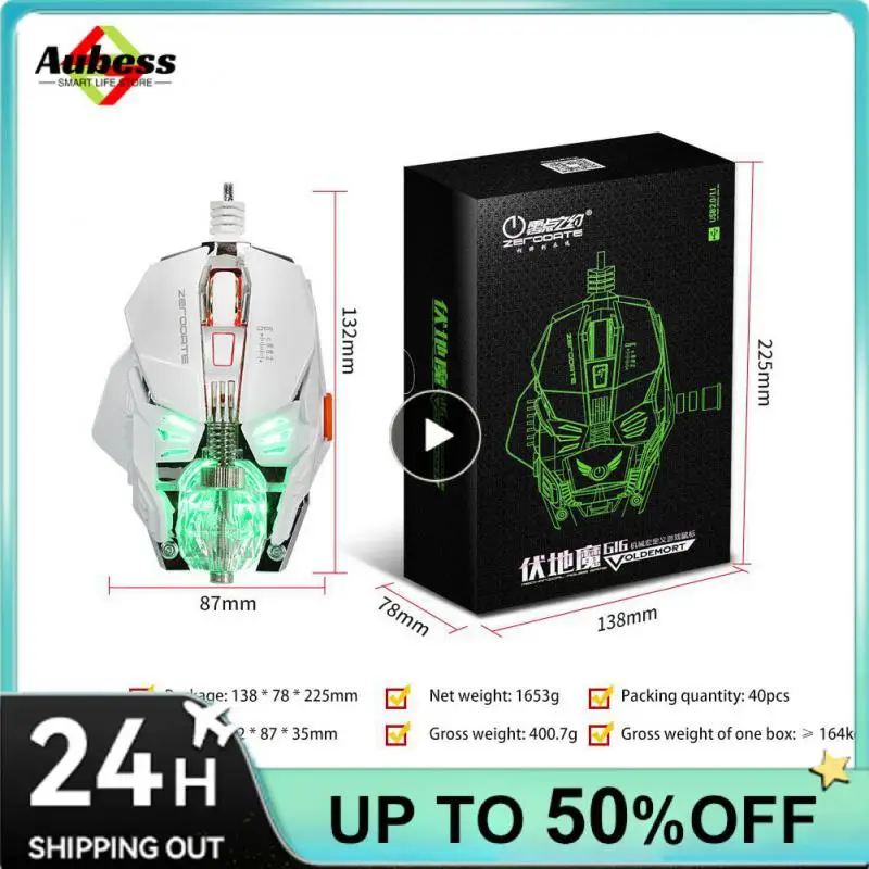 Portable 1600dpi Game Mouse Usb Mechanical Mice For Computer Laptops Game Ergonomic Wired Mechanical Game Mouse Luminous
Portable 1600dpi Game Mouse Usb Mechanical Mice For Computer Laptops Game Ergonomic Wired Mechanical Game Mouse Luminous