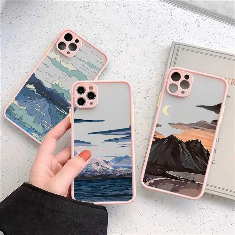 sunset scenery Landscape mountain Illustration Phone Case matte transparent For iphone 11 12 13 7 8 plus mini x xs xr pro max
sunset scenery Landscape mountain Illustration Phone Case matte transparent For iphone 11 12 13 7 8 plus mini x xs xr pro max