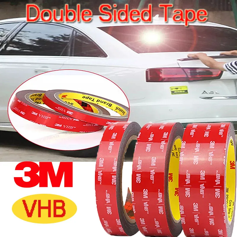 Двухсторонняя клейкая лента 3M VHB для фиксации автомобиля, специальный регистратор, устойчивая к высоким температурам, без следов, акриловая...
Двухсторонняя клейкая лента 3M VHB для фиксации автомобиля, специальный регистратор, устойчивая к высоким температурам, без следов, акриловая...