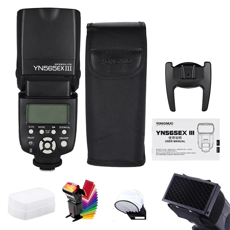 Беспроводная автоматическая вспышка YONGNUO YN565EX III TTL Speedlite для цифровой зеркальной камеры Nikon D7500 D7200 D800 D5600 Canon 750D 650D 700D 600D
Беспроводная автоматическая вспышка YONGNUO YN565EX III TTL Speedlite для цифровой зеркальной камеры Nikon D7500 D7200 D800 D5600 Canon 750D 650D 700D 600D