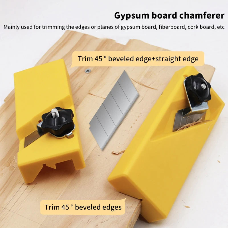45° Chamfer Trimming Cutter Woodworking Board Planer Tool Manual Wood Knife Carpenter Bottom Deburring Edge Planing Blade
45° Chamfer Trimming Cutter Woodworking Board Planer Tool Manual Wood Knife Carpenter Bottom Deburring Edge Planing Blade