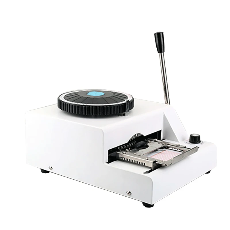 PVC Card Embossing Machine 68 70 72 Character Letter Plastic Plate Number Embosser
PVC Card Embossing Machine 68 70 72 Character Letter Plastic Plate Number Embosser