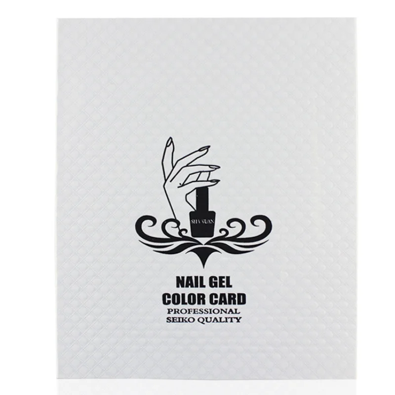 120/216 Nail Display Book Nail Salon Gel Polish Color Card Showing Shelf with False Nail Tips Color Display Book
120/216 Nail Display Book Nail Salon Gel Polish Color Card Showing Shelf with False Nail Tips Color Display Book