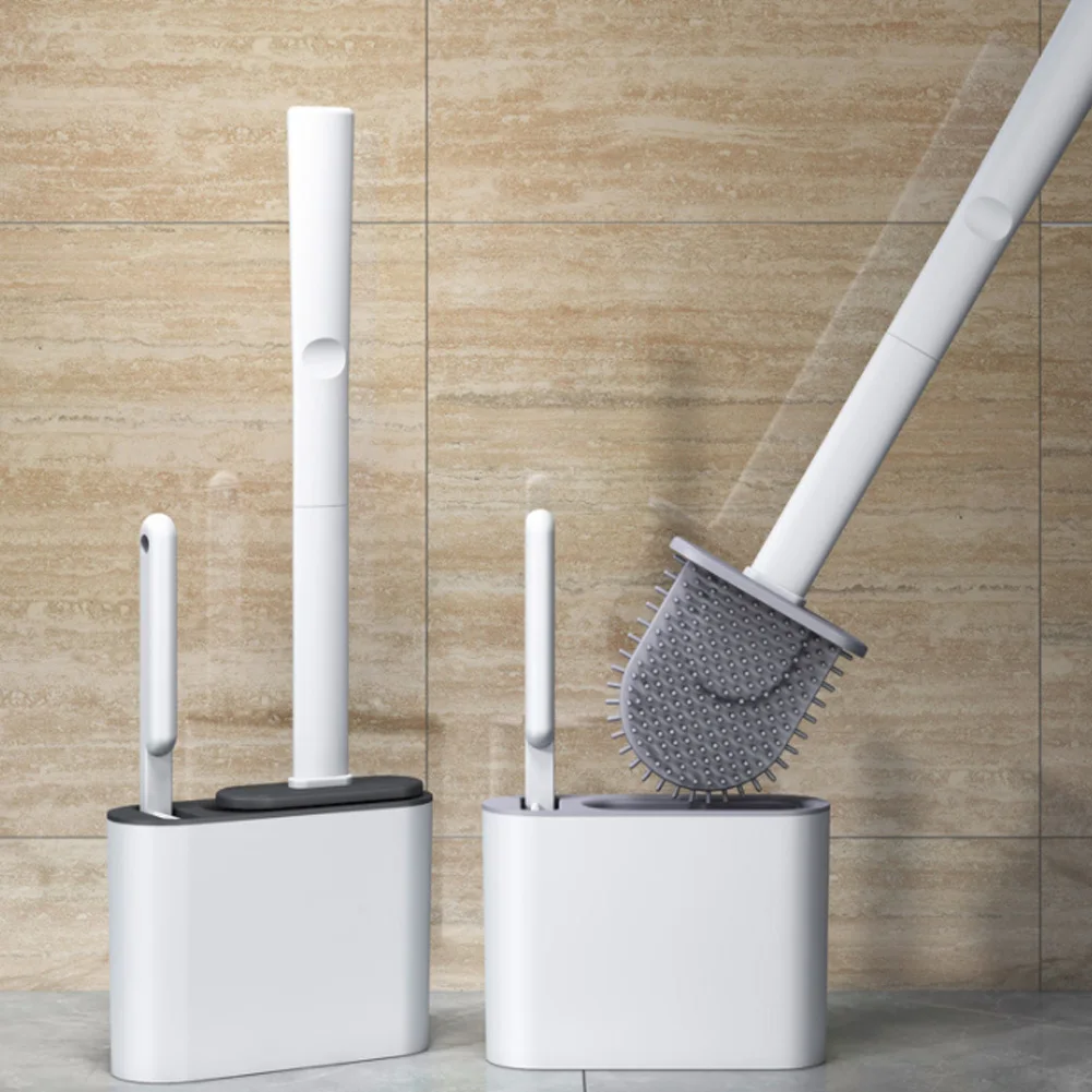 Silicone TPR Toilet Brush and Holder Toilet Bowl Brush with Holder Set Wall Hanging Toilet Brush Silicone Bristles for Floor
Silicone TPR Toilet Brush and Holder Toilet Bowl Brush with Holder Set Wall Hanging Toilet Brush Silicone Bristles for Floor