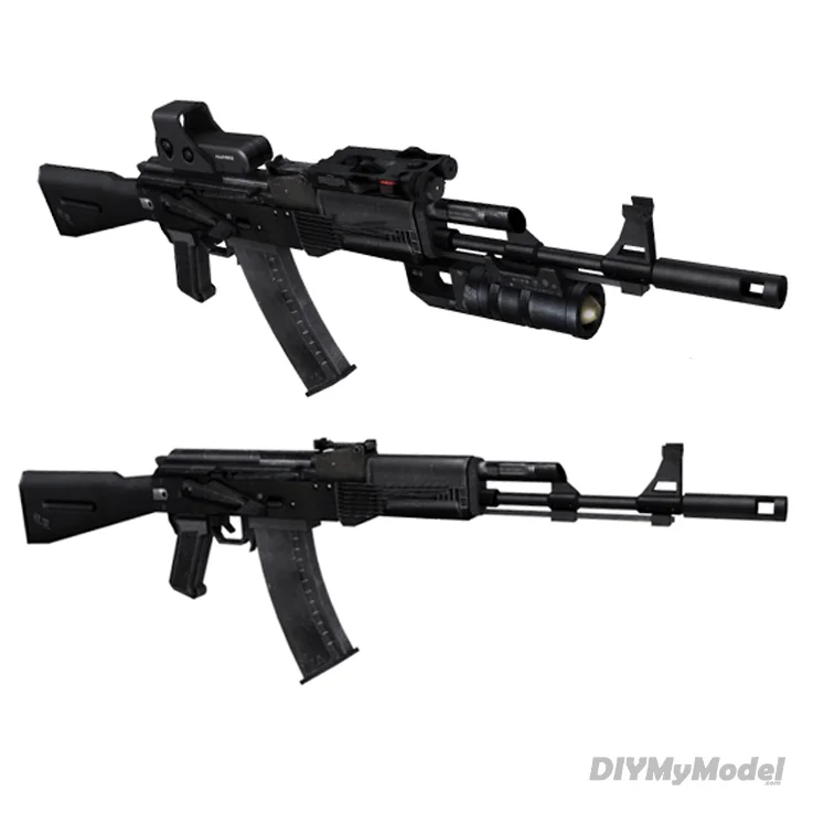 DIYMyModeI Ak74 Ak103 Rifle Paper Model Weapon Firearms 3D Hand-crafted Drawings Military Jigsaw Puzzle
DIYMyModeI Ak74 Ak103 Rifle Paper Model Weapon Firearms 3D Hand-crafted Drawings Military Jigsaw Puzzle