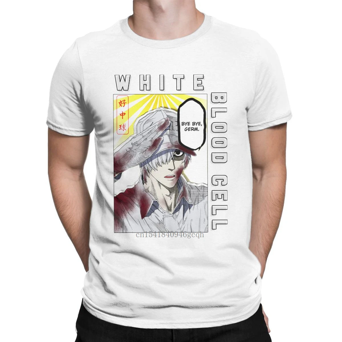 Cells At Work White Blood Cell T Shirts Men Cotton Vintage T-Shirts Round Collar Cartoon Anime Tees Sleeve Clothes New Arrival
Cells At Work White Blood Cell T Shirts Men Cotton Vintage T-Shirts Round Collar Cartoon Anime Tees Sleeve Clothes New Arrival