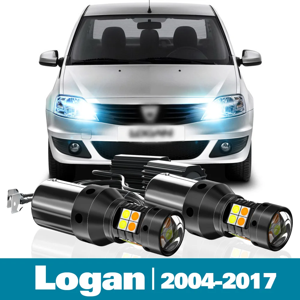2x LED Dual Mode Turn Signal+Daytime Running Light DRL For Dacia Logan Accessories 2004-2017 2010 2011 2012 2013 2014 2015 2016 
2x LED Dual Mode Turn Signal+Daytime Running Light DRL For Dacia Logan Accessories 2004-2017 2010 2011 2012 2013 2014 2015 2016