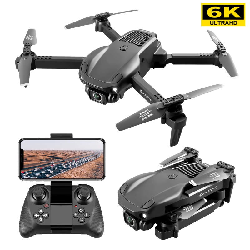 2022 New V22 Mini Drone 6K HD Dual Camera WiFi FPV Professional Brushless Motor Obstacle Avoidance Foldable RC Quadcopter Dron
2022 New V22 Mini Drone 6K HD Dual Camera WiFi FPV Professional Brushless Motor Obstacle Avoidance Foldable RC Quadcopter Dron