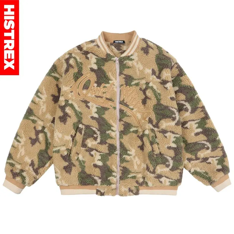 HISTREX Brand Winter Bomber Jackets Men,Thick Baseball Jackets,Pink Camouflage Warm Coat,Hip Hop Fluffy Parka,Winter Outerwear
HISTREX Brand Winter Bomber Jackets Men,Thick Baseball Jackets,Pink Camouflage Warm Coat,Hip Hop Fluffy Parka,Winter Outerwear