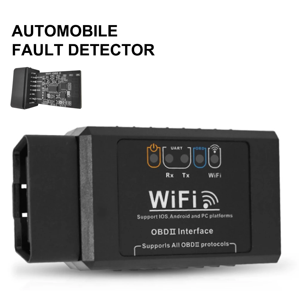 OBD2 Scanner Elm327 WiFi Car Diagnostic Instrument Tool Wireless Code Reader TCS CDP Tester for Android IOS
OBD2 Scanner Elm327 WiFi Car Diagnostic Instrument Tool Wireless Code Reader TCS CDP Tester for Android IOS