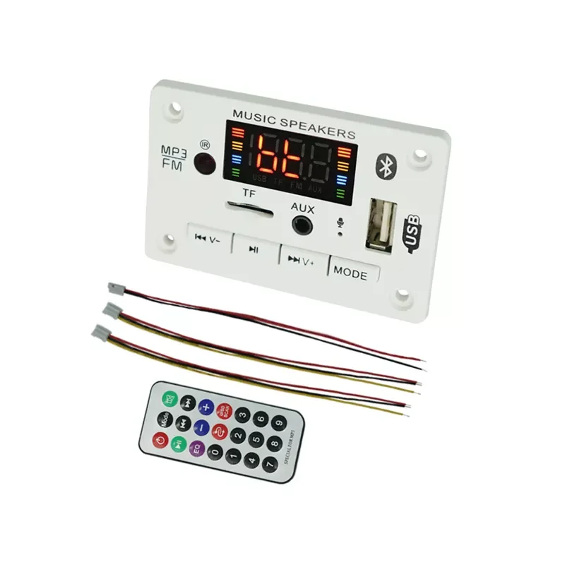 free shiping Hands-free MP3 Player Decoder Board 5V 12V Bluetooth 5.0 Car FM Radio Module Support FM TF USB AUX Recorders
free shiping Hands-free MP3 Player Decoder Board 5V 12V Bluetooth 5.0 Car FM Radio Module Support FM TF USB AUX Recorders