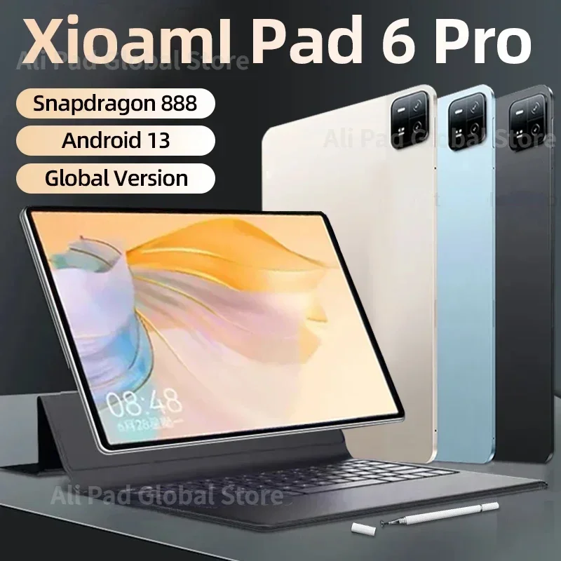 2023 Pad 6 Pro Max Tablet Android 13 11Inch Snapdragon 888 IPS Display Tablet 16GB 1TBTablets PC Global Version 5G WIFI Pad 6
2023 Pad 6 Pro Max Tablet Android 13 11Inch Snapdragon 888 IPS Display Tablet 16GB 1TBTablets PC Global Version 5G WIFI Pad 6