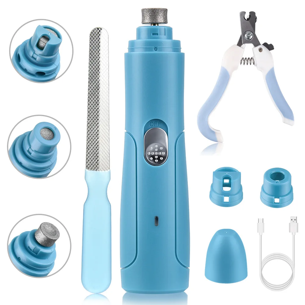 Electric Dog Nail Clippers Set for Dog Nail Grinders Rechargeable USB Charging Pet Quiet Cat Paws Nail Grooming Trimmer Tools
Electric Dog Nail Clippers Set for Dog Nail Grinders Rechargeable USB Charging Pet Quiet Cat Paws Nail Grooming Trimmer Tools