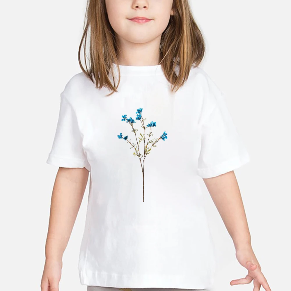 2022 Spring Plant Flower Aesthetic Clothes Casual Comfy Children's Short Sleeve T-shirt Girls Toddler Tops White Tee Shirts
2022 Spring Plant Flower Aesthetic Clothes Casual Comfy Children's Short Sleeve T-shirt Girls Toddler Tops White Tee Shirts