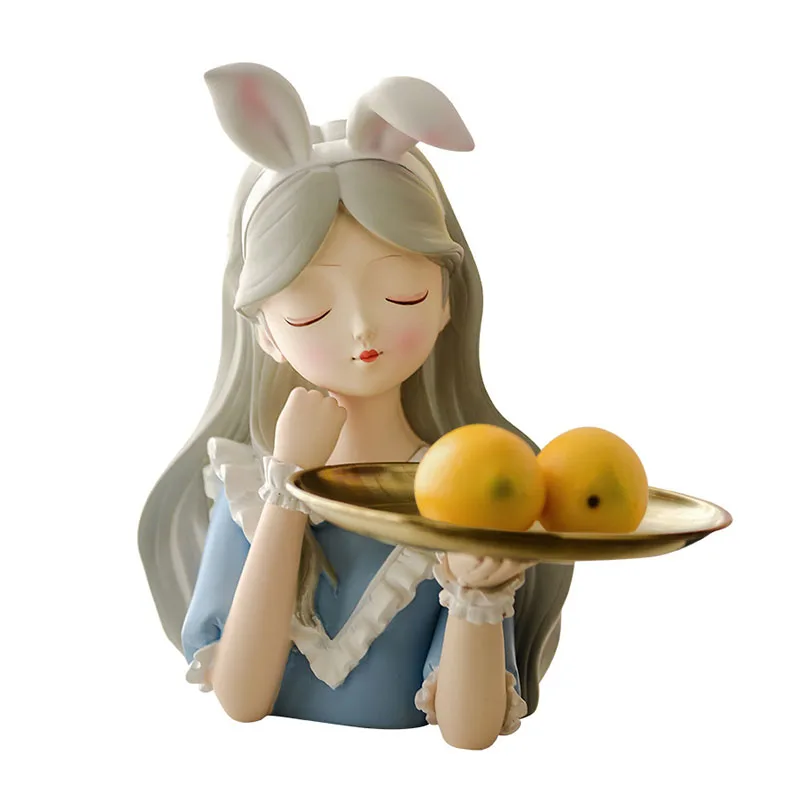 Home Porch Decoration Storage Candy Tray Living Room Decoration Organizer Ornaments Cartoon Girl Figurines Birthday Gifts
Home Porch Decoration Storage Candy Tray Living Room Decoration Organizer Ornaments Cartoon Girl Figurines Birthday Gifts